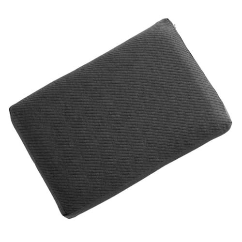 Wakefit Memory Foam Pillow | 1 Year Warranty | Orthopedic Pillows for Neck Pain, Pillow Memory Foam, Memory Pillow for Sleeping, Memory Foam Pillows (21 x 15 x 5 Inch, Set of 1 - Dark Grey) - Image 4