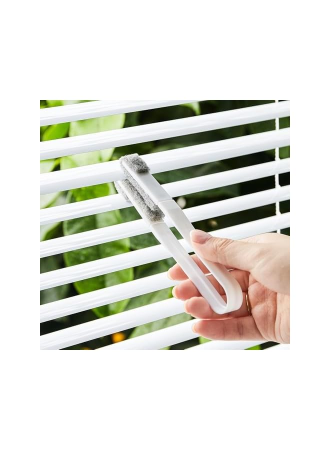 promass Blind Cleaner Brush Tool, Hand-Held Roller Blind Cleaning Brush, With 6 Replacement Heads Roller, For Small Spaces Window Shutters, Car Vents, Ceiling Fan And Air Conditioner Cleaning - Image 3