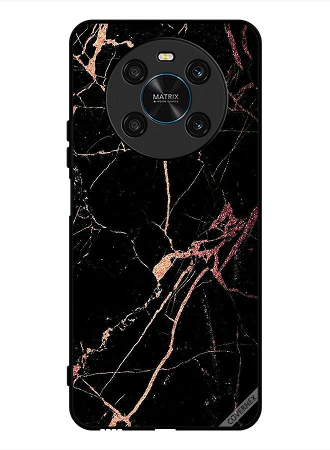 Covernex Protective Case Cover For Honor X9 4G Cracked Marble Pattern - Image 1