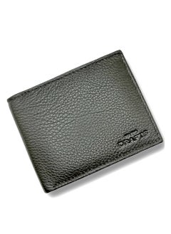 MARIO DRAFTS Mario Drafts Leather Bifold Wallet for Men, Dark Brown  - Image 1