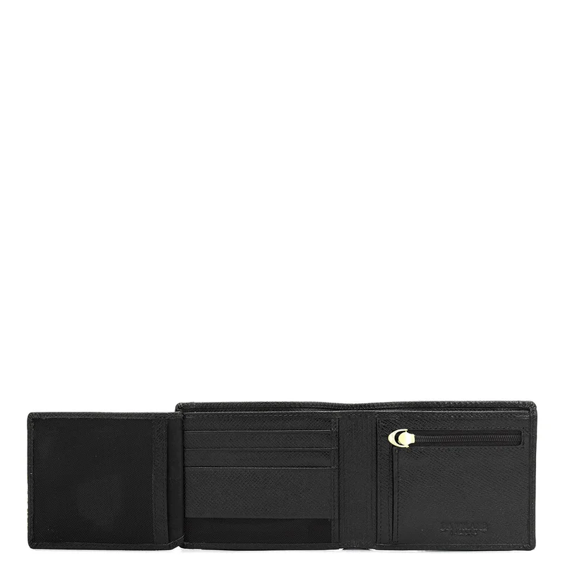 Da Milano  Black Bifold Leather Mens Wallet for Men | Best Price UAE