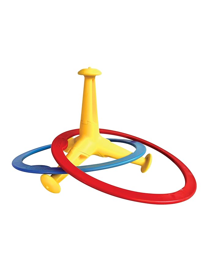 Hape Trigo Ring Toss Game Set With Carry Bag 18Pcs Throwing Rings For Kids & Adults Group Play For 2 4 Players For Outdoor Backyard And Beach Outings And Family Reunions 4Yr+ - Image 5