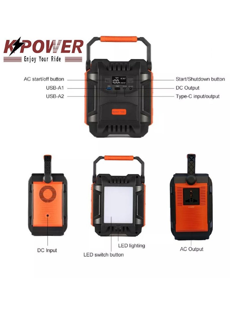 K POWER - Portable Power Station 48000mAh 172.8Wh 200W 220V - Image 1