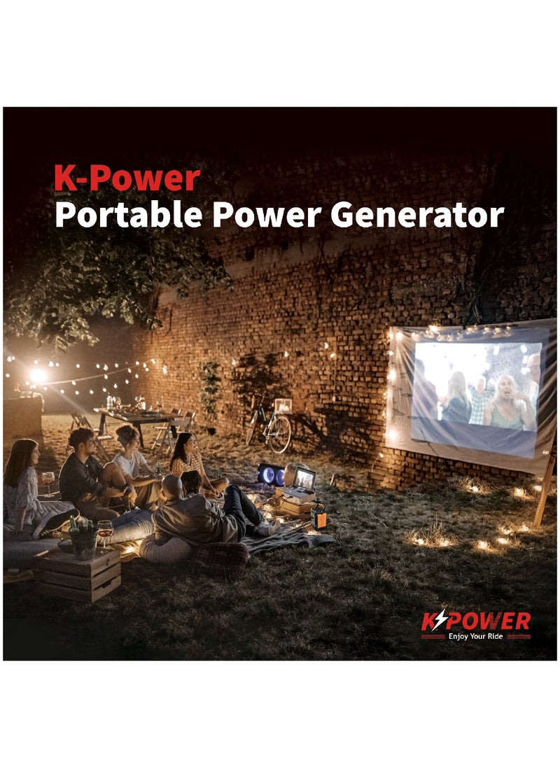 K POWER - Portable Power Station 48000mAh 172.8Wh 200W 220V - Image 1
