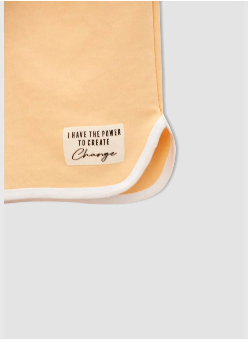 DeFacto Printed Shirred Waist Shorts