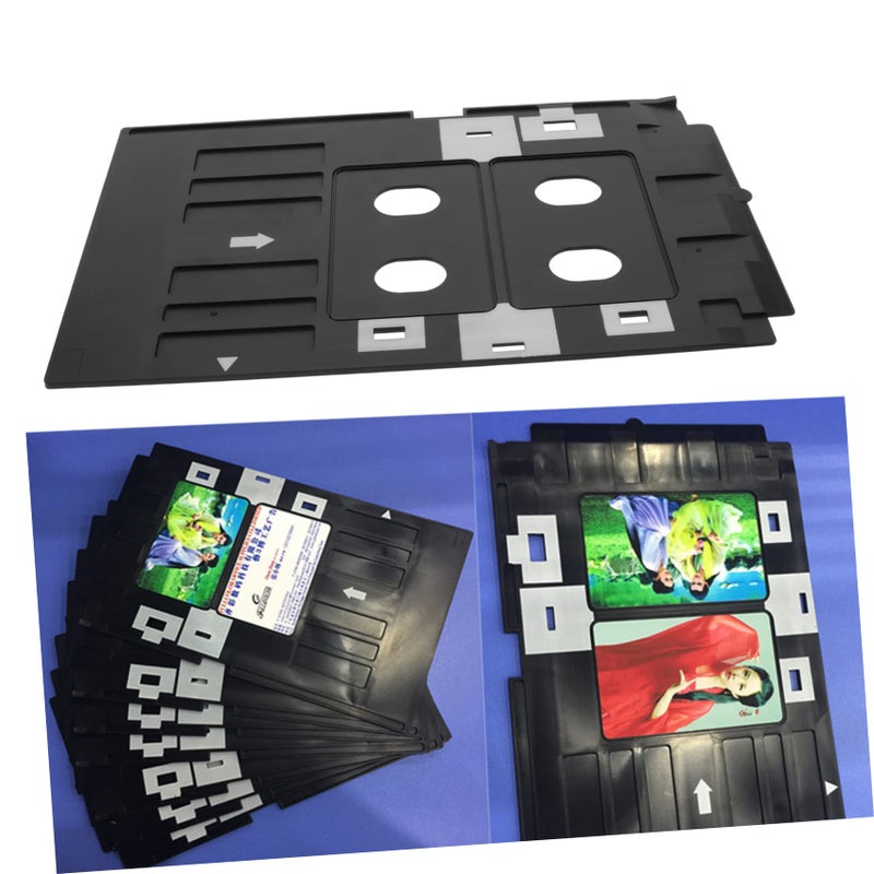 حامل بطاقات PVC لطابعات بطاقات الهوية ملحق طابعة مكتبية منزلية متين - Image 3