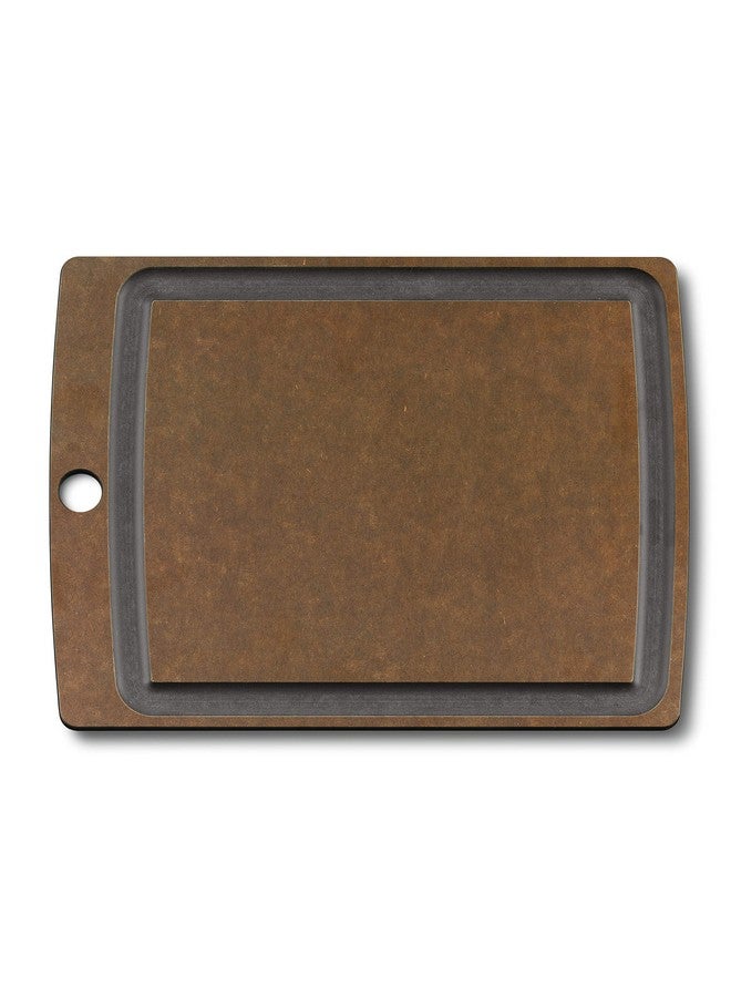 Victorinox Victorinox Wooden Kitchen Chopping Board with Juice Groove - Perfect for Cutting Vegetables, Fruits & Meat, Brown, Medium, Swiss Made  - Image 1
