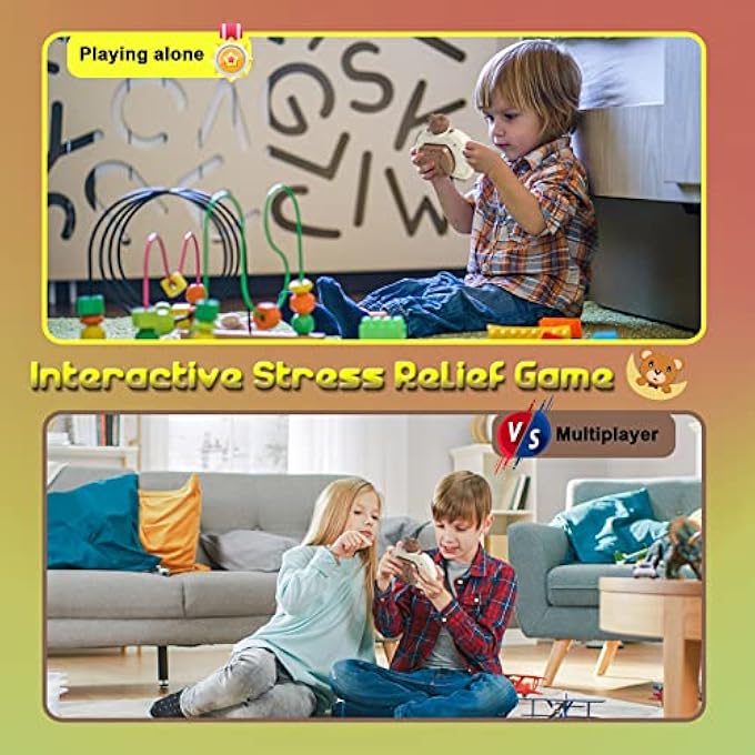 HANDHELD GAME FOR KIDS 6-12, SENSORY FIDGET TOYS FOR KIDS 8-12 (PINK) - Image 5