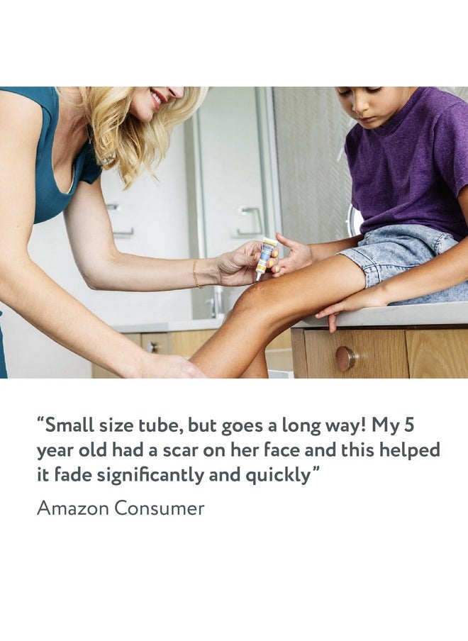 scaraway - ScarAway Kids Silicone Scar Gel, 100% Medical-Grade, Helps Improve Size, Color & Texture of Hypertrophic & Keloid Scars on Face & Body from Injury, Burns & Surgery, Water Resistant, Clear, 6g - Image 1