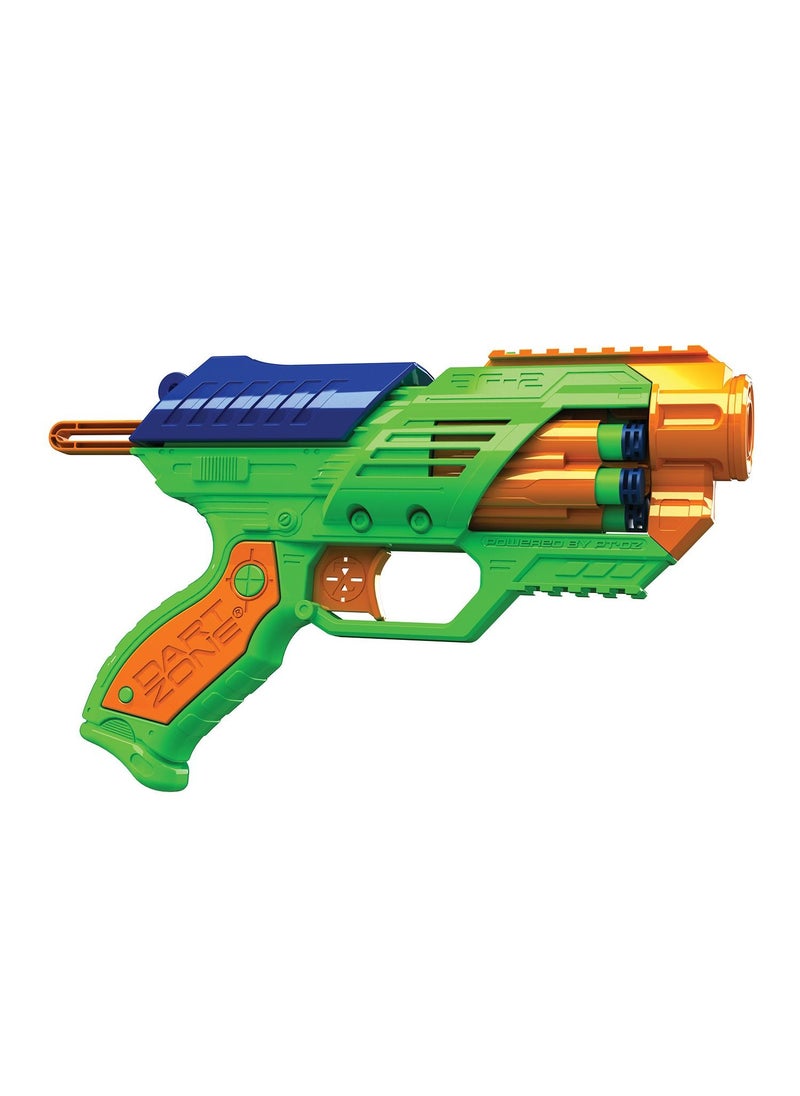 Dart Zone - DART ZONE BLITZFIRE  QUICKSHOT BLASTERS X2 2 PACK - Image 1