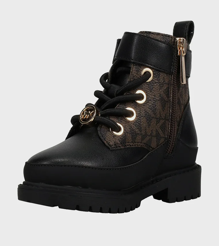 Michael Kors MADELINE COLBY Monogram Ankle Boots