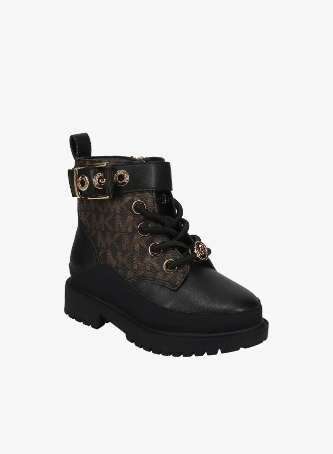 Michael Kors  MADELINE COLBY Monogram Ankle Boots  | Best Price UAE