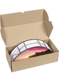 KutuTR Wooden Vip Landscape Desktop Pen Holder Organizer with Rainbow Ruler, Mounted Boxed  - Image 2
