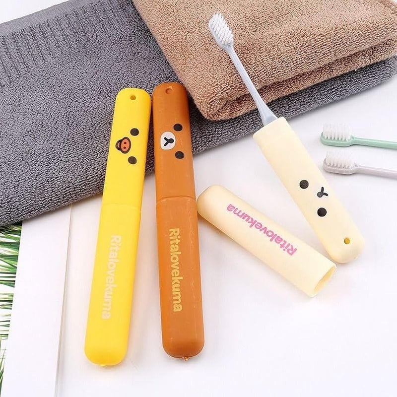 Anti-Bacterial Toothbrush Cover Universal Size for Home and Travel Multi Color (Pack of 2) - Image 4