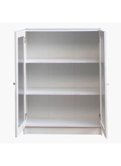 Home Box وحدة تخزين متعددة الأغراض 3 طبقات من فرانكفورت مع بابين أكريليك 80 × 106 × 29.5 سم  - Image 2