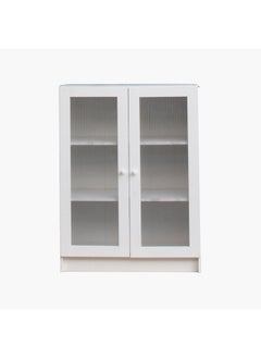 Home Box وحدة تخزين متعددة الأغراض 3 طبقات من فرانكفورت مع بابين أكريليك 80 × 106 × 29.5 سم  - Image 3