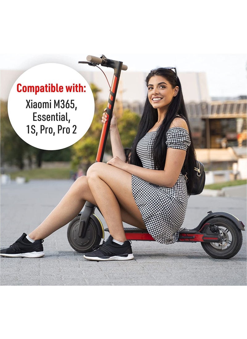 SYOSI - Rear Fender Mudguard with Led Light Compatible For Xiaomi M365 1S Essential Pro 2 Electric Scooter - Spare Parts for E-scooter - Image 1
