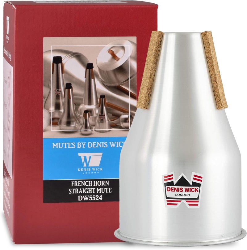 Denis Wick Straight Mute for French Horn DW5524 | Accessories for Brass Players | Mute for Lower Tone Register | Practice Mute | 7.48” x 4.53” x 4.53” - Image 1