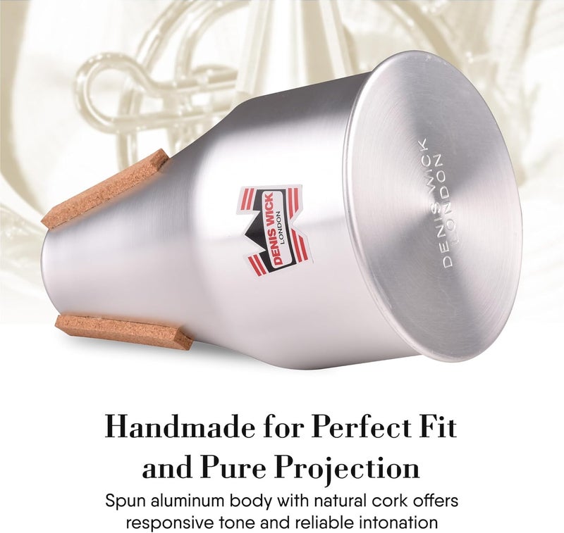 Denis Wick Straight Mute for French Horn DW5524 | Accessories for Brass Players | Mute for Lower Tone Register | Practice Mute | 7.48” x 4.53” x 4.53” - Image 5