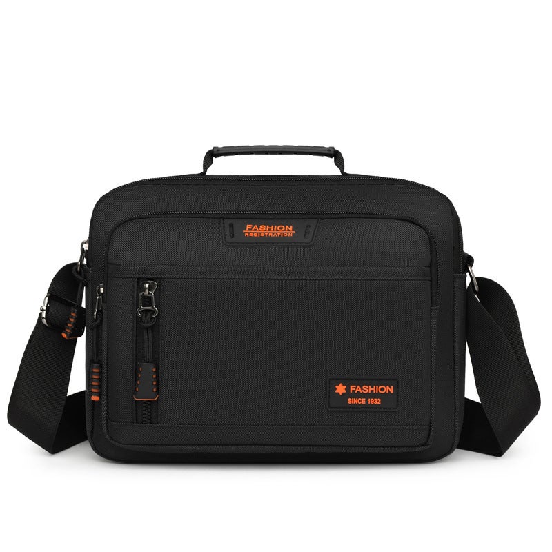 Men'S Bag Oxford Cloth Shoulder Bag Middle-Aged Men'S Bag Dad Crossbody Bag Business Casual Men'S Bag Horizontal Backpack - Image 1