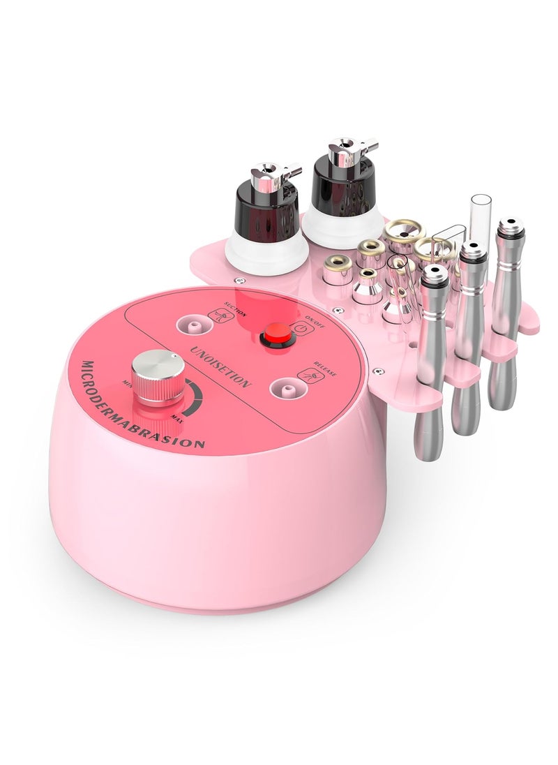 UNOISETION Diamond Microdermabrasion Machine Professional for Facial UNOISETION 3 in 1 Home Microdermabrasion Machine for Skin Exfoliating Blackhead Removal Spray Facial Moisturizing 