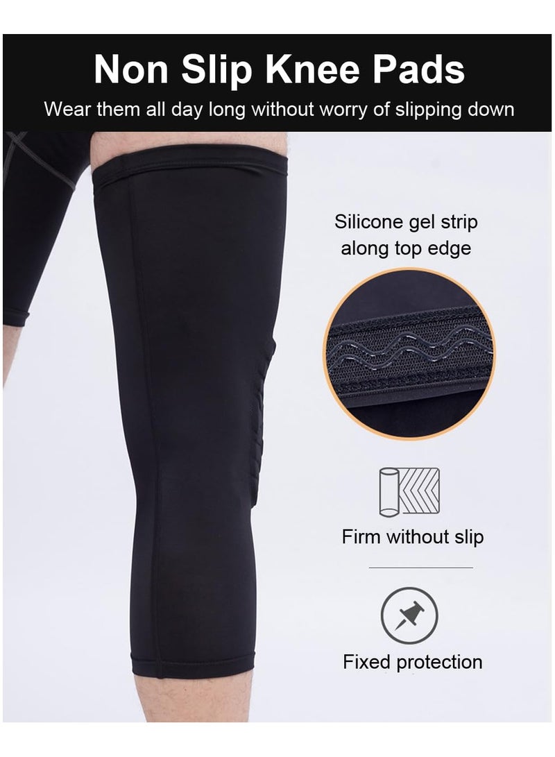 Goolsky Basketball Knee Pads, Sports Leg Pads, Anti-collision High Elastic Breathable Quick-drying Knee Protective Gear - Image 3