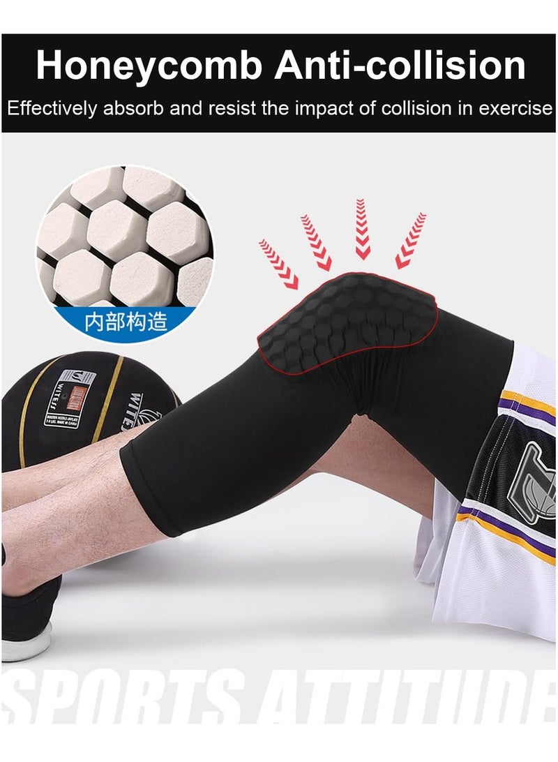 Goolsky Basketball Knee Pads, Sports Leg Pads, Anti-collision High Elastic Breathable Quick-drying Knee Protective Gear - Image 2