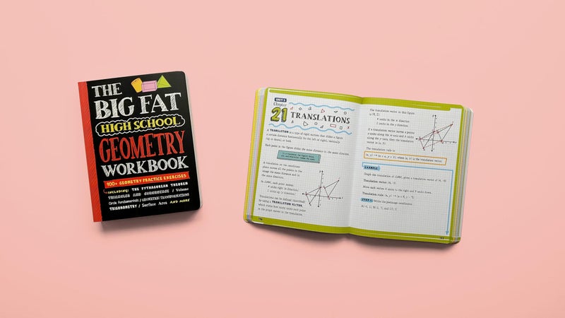 Workman Big Fat High School Geometry Workbook: 400+ Geometry Practice Exercises (Big Fat Notebooks) - Image 3