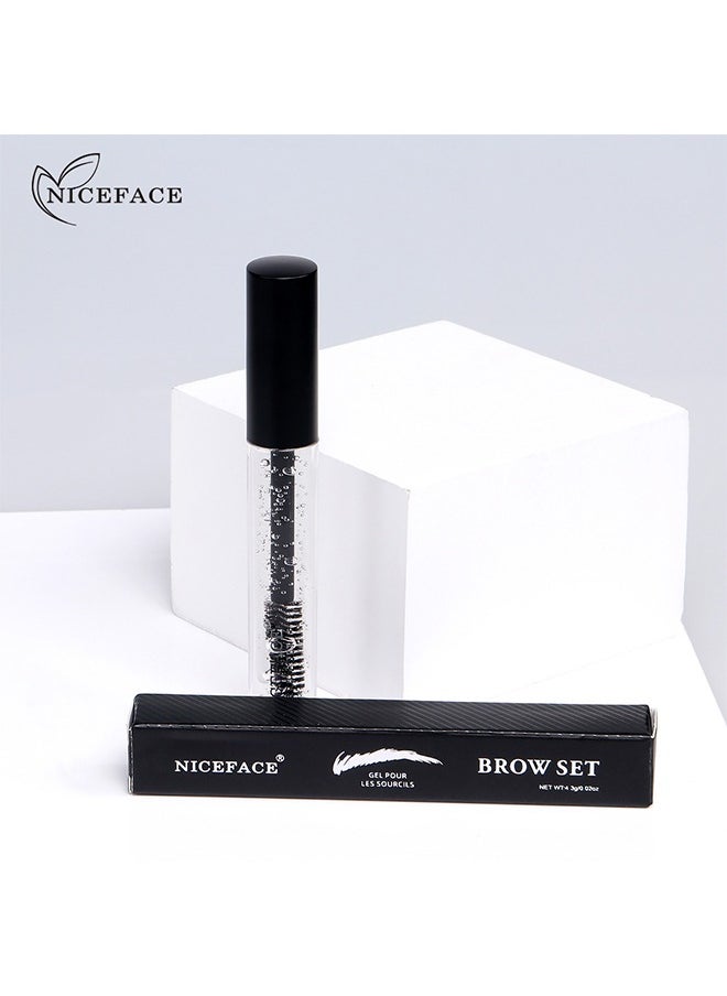 NICEFACE - Transparent Eyebrow Styling Liquid,Three-Dimensional Eyebrow Shape Modification,Waterproof And Sweat Resistant,Lasting No Smudging Makeup - Image 1