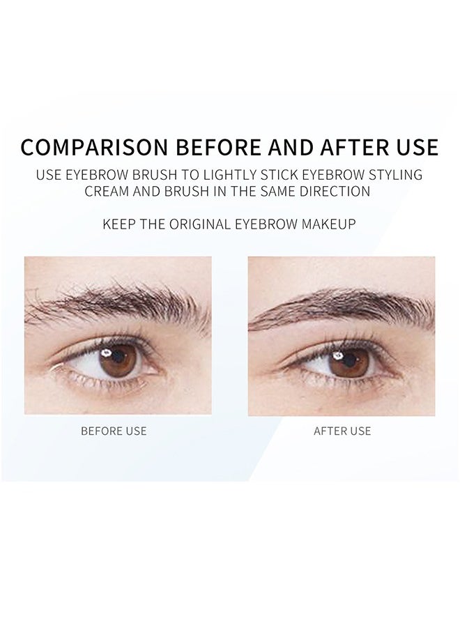 NICEFACE - Transparent Eyebrow Styling Liquid,Three-Dimensional Eyebrow Shape Modification,Waterproof And Sweat Resistant,Lasting No Smudging Makeup - Image 1
