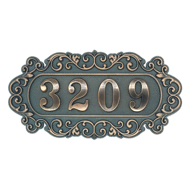 Door Number Plate Apartment Door Number Sign House Address Room Number Plaques with 14 Numbers