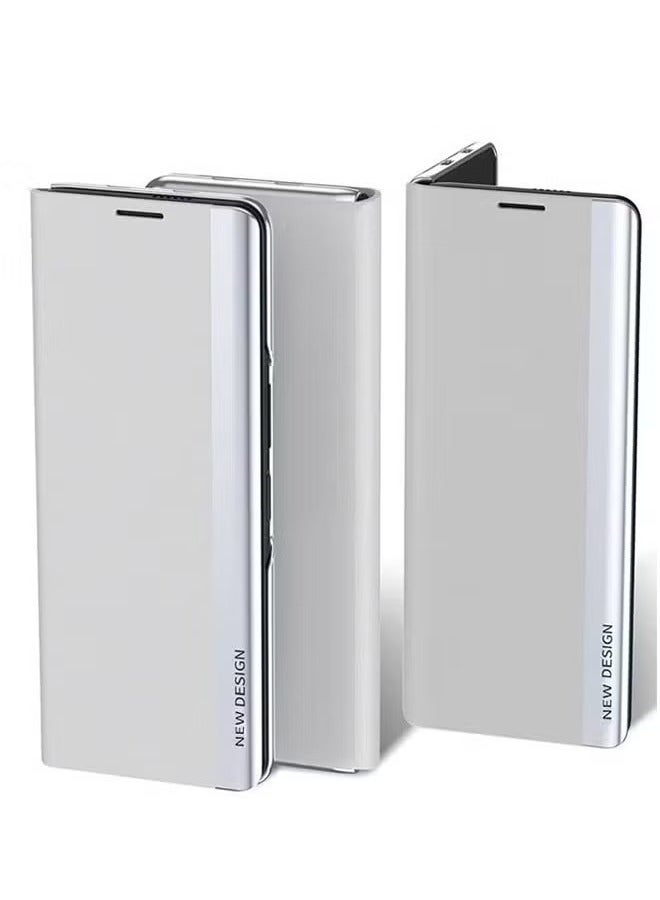 Honor X9c Flip Case,Ultra Slim TPU Leather Full Body Protection Magnetic Stand Shockproof Phone Cover,White - Image 4