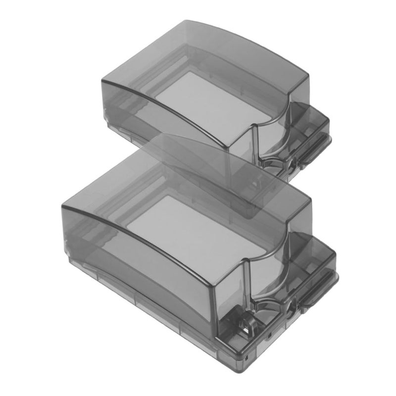 غطاء مخرج أسود أغطية مقابس تصميم مقاوم للتسرب لوحة حائط فاصل كهرباء للمركبات الترفيهية - Image 2