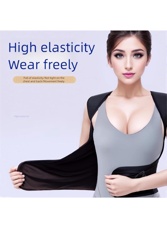 Posture Corrector Back Brace – Adjustable Full Back Support & Straightener – Medium Waist 33″–40″ – Comfortable Daily Use - Image 2