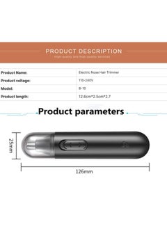 EasyLife Rechargeable Ear Nose Hair Clippers Electric Nose Hair Trimmer  - Image 2