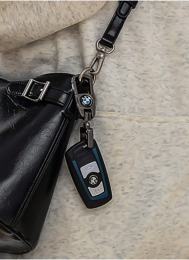 Luxury Metal BMW Keychain in Gunmetal Colour Stylish Car Key Holder with Strong Lock Simple Design and Durable Build Comes with a Premium Gift Box making it a stylish and useful gift - pzsku/ZFBC1D7C09B86E85F1E0BZ/45/_/1733768354/272d281a-a42d-4413-981d-4737792bdc6b