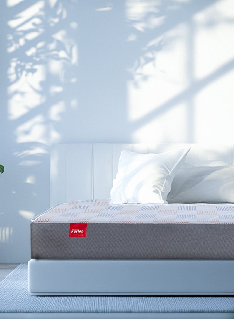 Kurlon Kurl-On Dual Mattress | Dual Comfort | Soft & Firm Support | Dual Reversible Mattress | High Resilience (HR) Foam | Queen Size Bed Mattress| 200Lx160Wx20H cm | 10 Yrs Warranty - Image 1