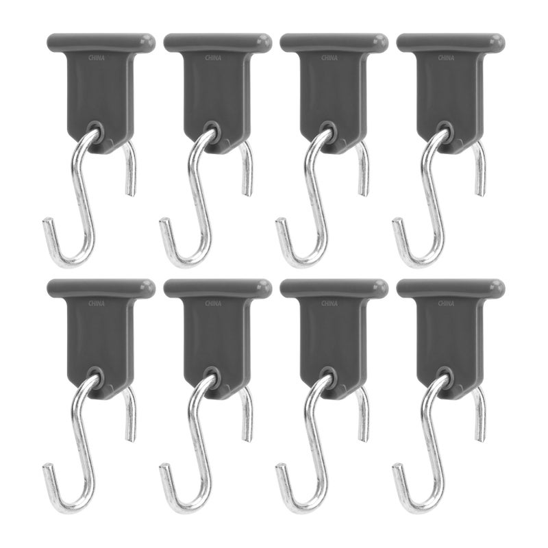 8 Pack RV Awning Hook S Shaped RV Party Awning Light Holder Support for Party Camping Tent - Image 5