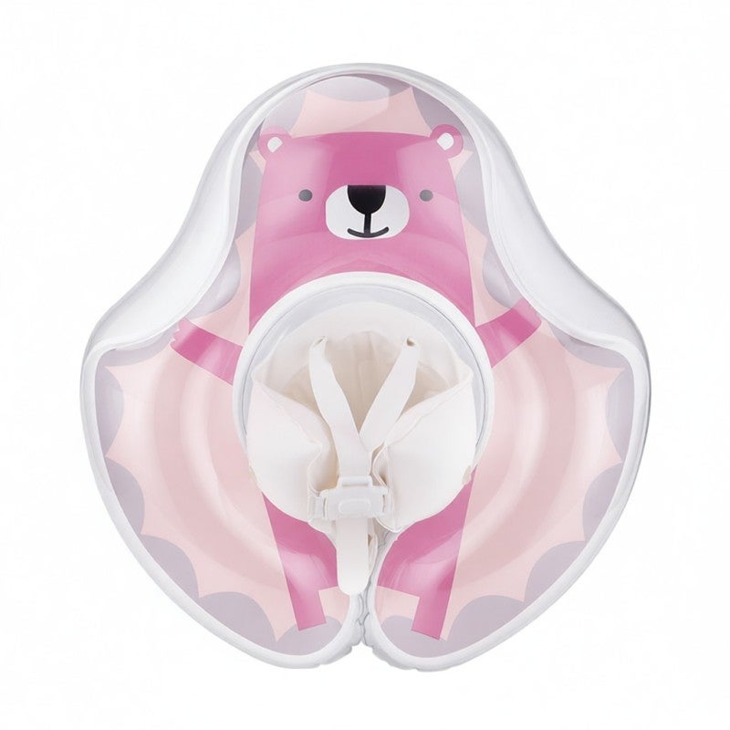Swimbobo Cute Baby Pool Float Inflatable Baby Swim Float Baby Swimming Float Ring Toddler Pool Float for 6-36 Months Baby Boys Girls Swim Trainer Float - Image 1