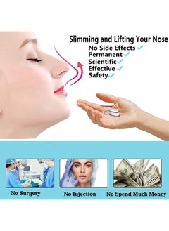 HS Nose Shaper Lifter Clip Beauty Up Lifting Soft Safety Silicone Rhinoplasty Bridge Straightener Corrector Slimming Device Pain Free High Up Tool  - Image 4