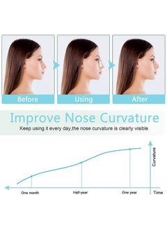 HS Nose Shaper Lifter Clip Beauty Up Lifting Soft Safety Silicone Rhinoplasty Bridge Straightener Corrector Slimming Device Pain Free High Up Tool  - Image 2
