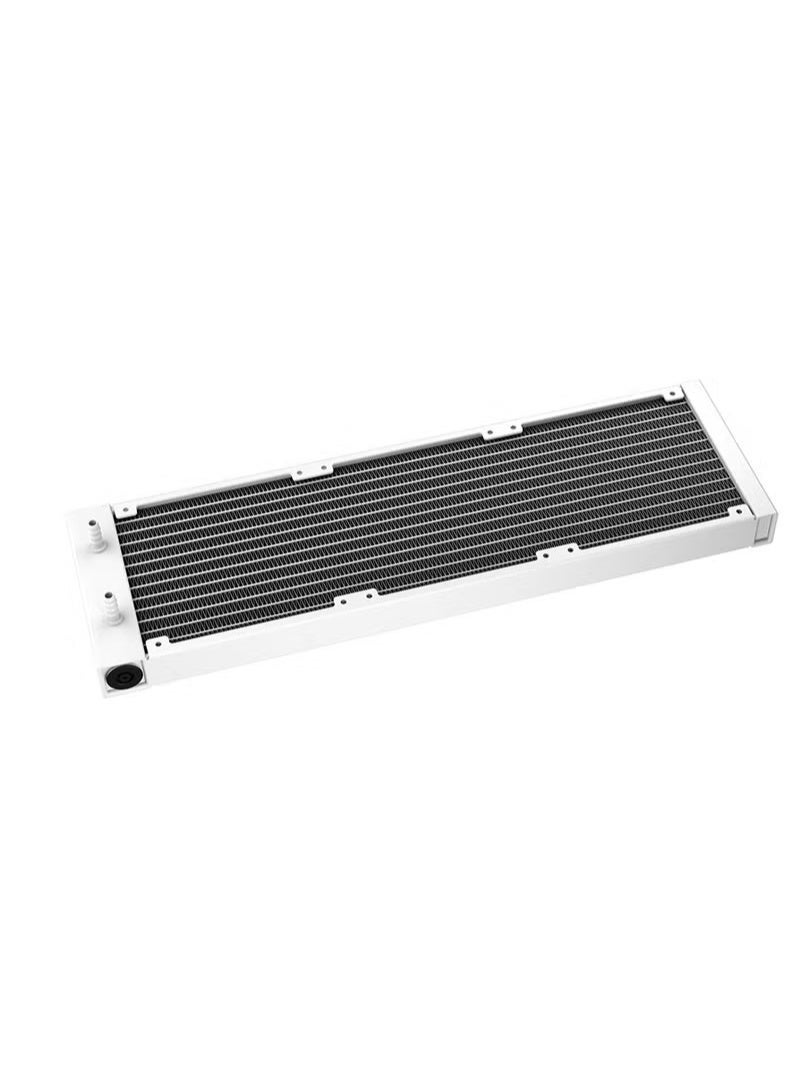 DEEPCOOL LE360 WH V2 360mm ARGB AIO Liquid CPU Cooler – Triple 120mm PWM Fans, 3400RPM Pump, Anti-Leak Technology, Aluminum Radiator, Intel & AMD Compatible, White | LE360-WHAMMN-G-2 - Image 3