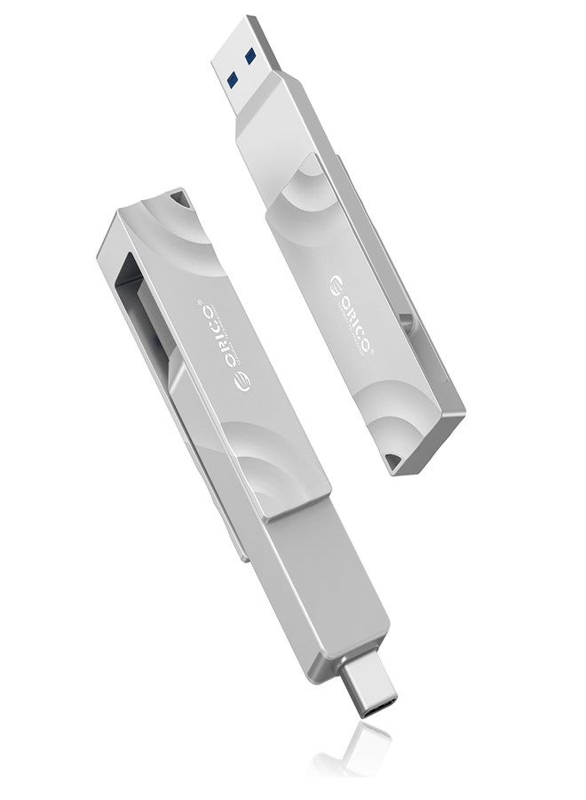 ORICO 512GB External SSD, 1050MB/s High Speed External Solid State Drive, 2-in-1 Dual Drive USB C + USB A Storage for iPad Laptop iPhone 17, 16 Series, Type-C Smartphone, Mac, Audio, Vehicle - G201 - Image 1