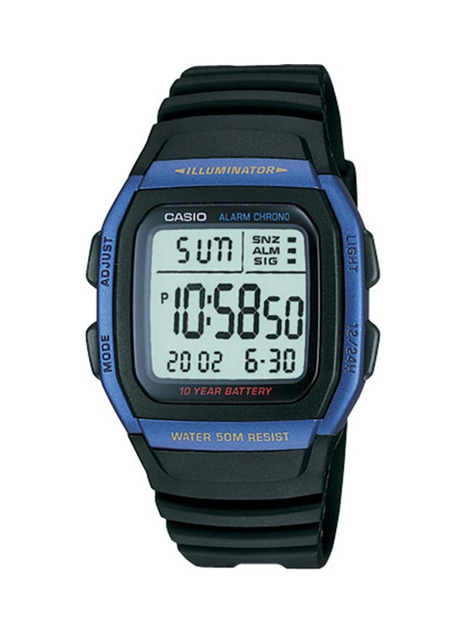 CASIO Men Core Digital Wrist Watch W96H-2AV - 36 mm - Black - Image 1