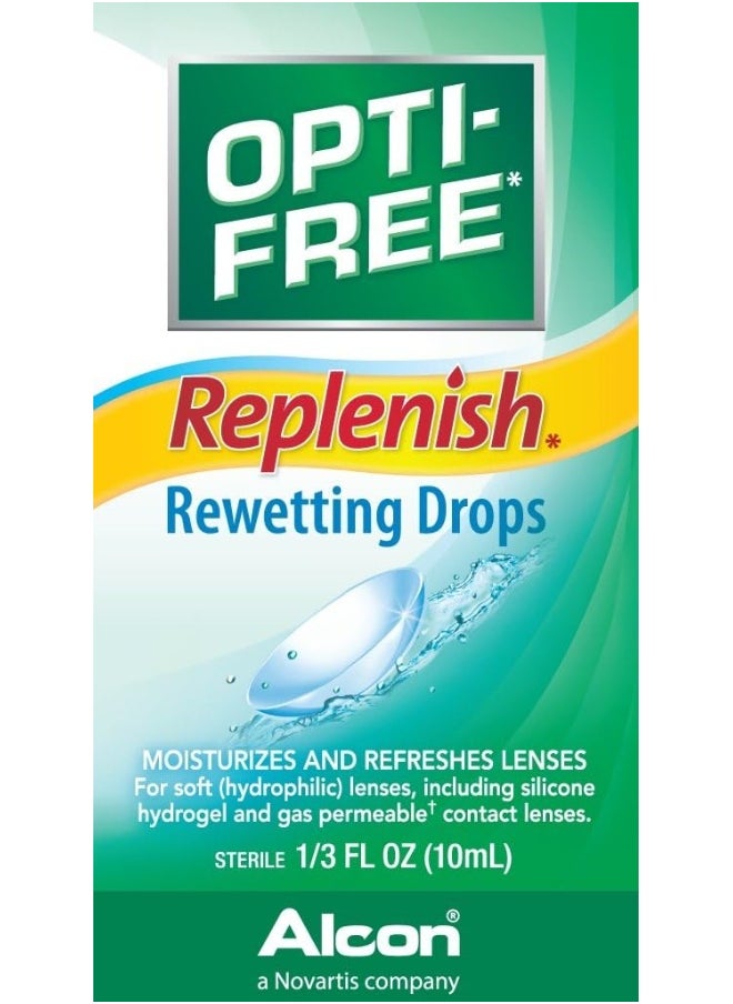 Opti-Free - Opti-Free Replenish Rewetting Drops, 10-mL - Image 1