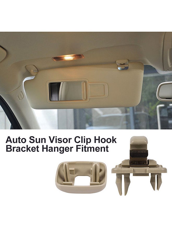 Generic - Auto Sun Visor Clip Hook Bracket Hanger, replacement for Audi A1 A3 A4 A5 Q3 Q5(8E0 857 562)A7 B6 B7 B8 S4 S5 - Image 1