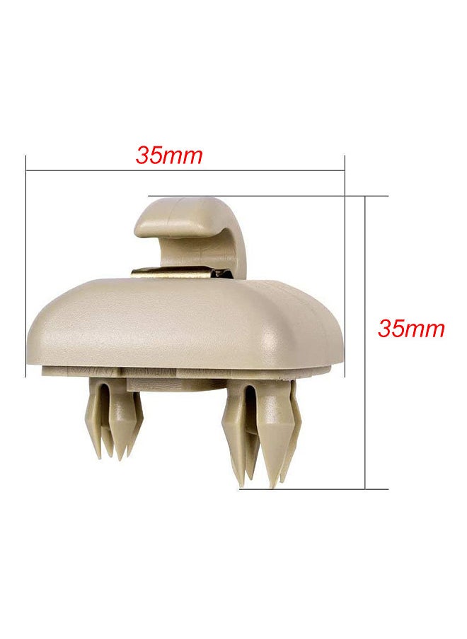 Generic - Auto Sun Visor Clip Hook Bracket Hanger, replacement for Audi A1 A3 A4 A5 Q3 Q5(8E0 857 562)A7 B6 B7 B8 S4 S5 - Image 1