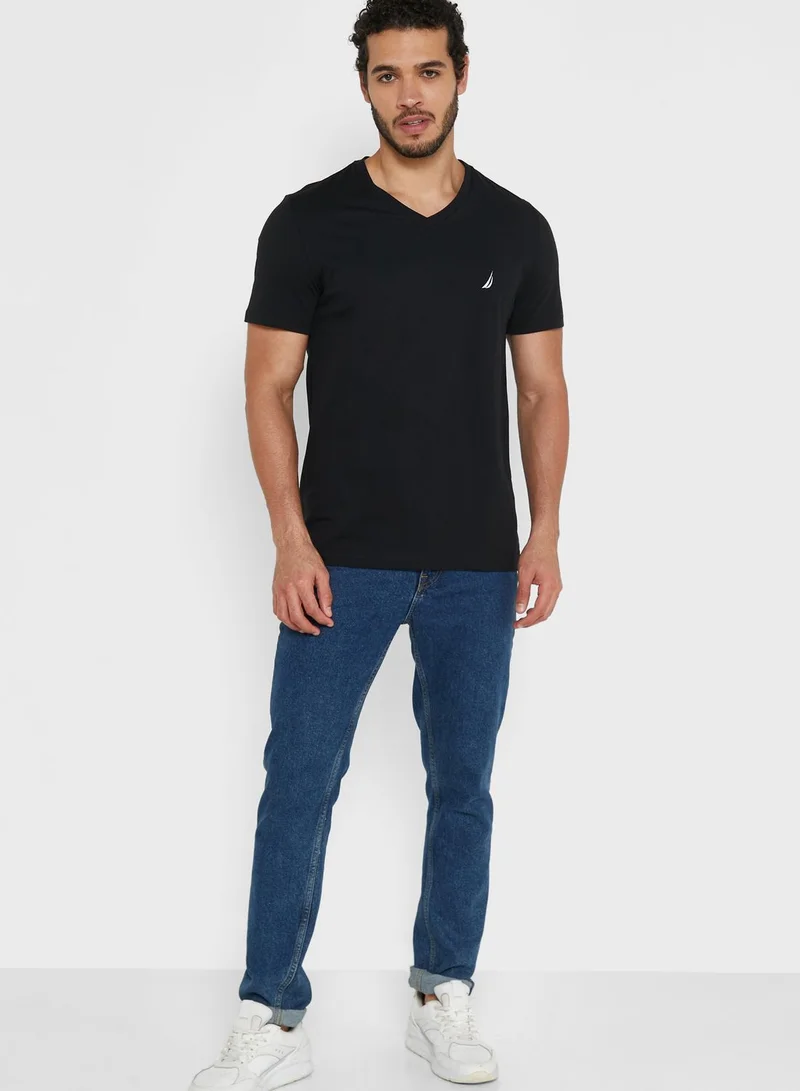 NAUTICA Essential V-Neck -Shirt