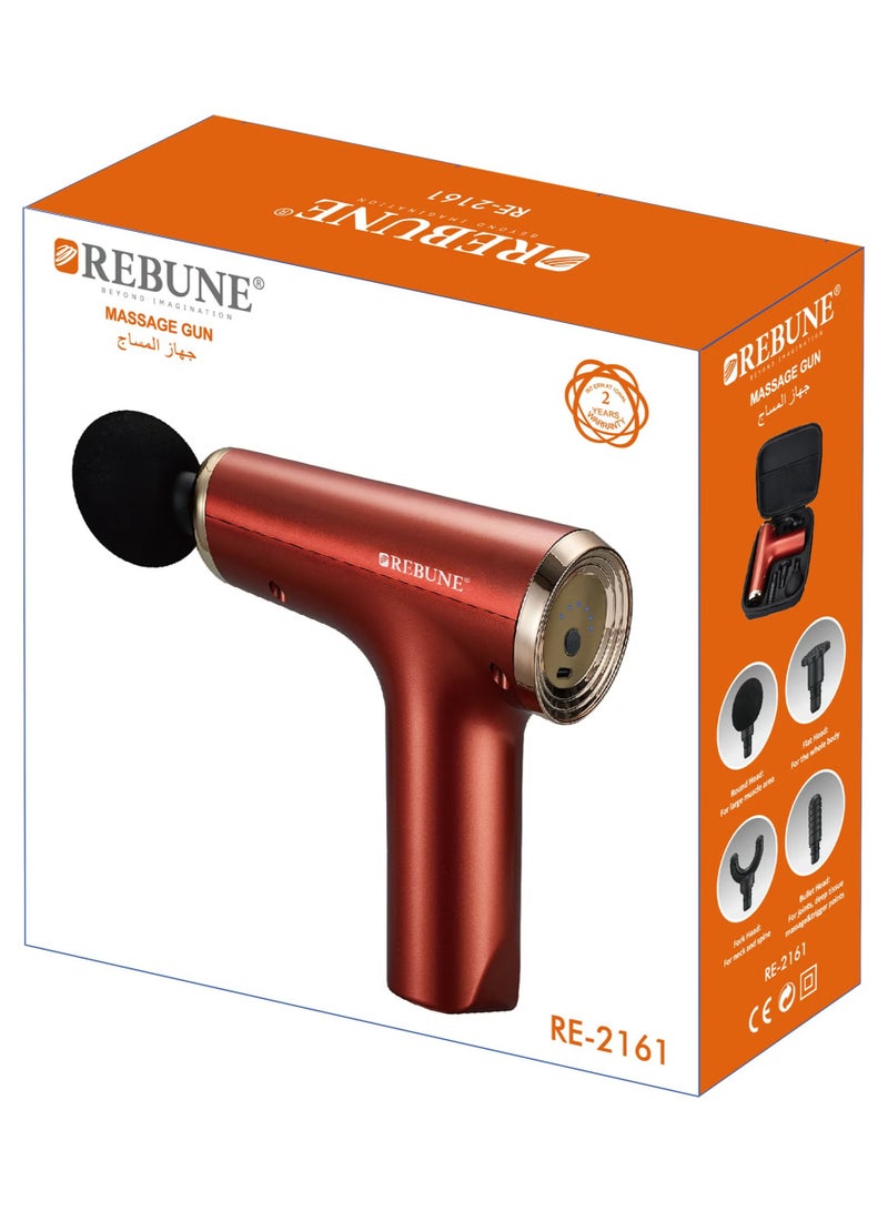 REBUNE Portable Muscle Massage Device with 6 Speeds, 30W RE-2161  - Image 1