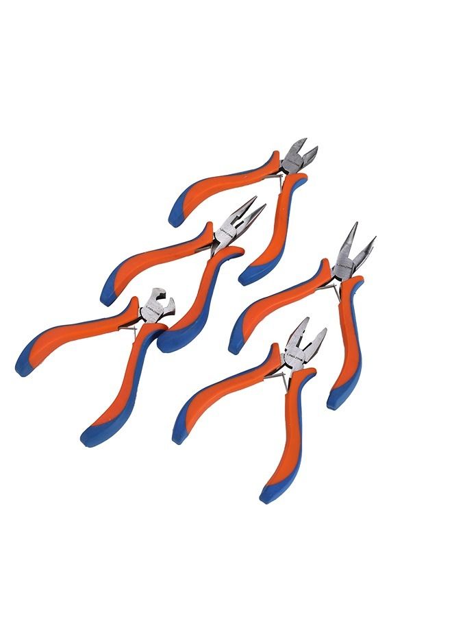 BMB tools Heavy duty Plier Set 4.5 Inch 5 Piece 